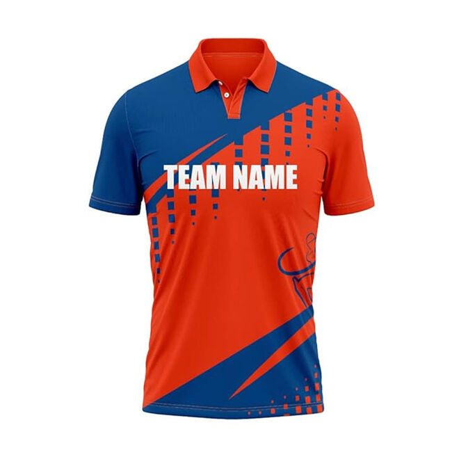 Custom Polyester Breathable Durable Lightweight Cricket Jerseys