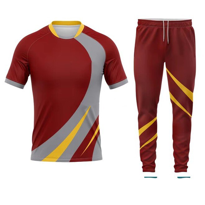 Patchwork Quick Dry Cricket Jersey Set