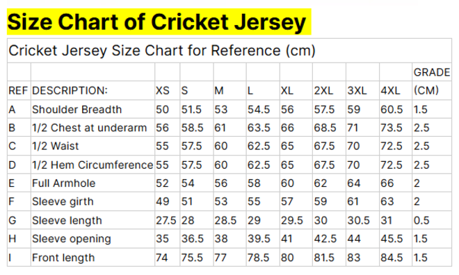 Patchwork Quick Dry Cricket Jersey Set