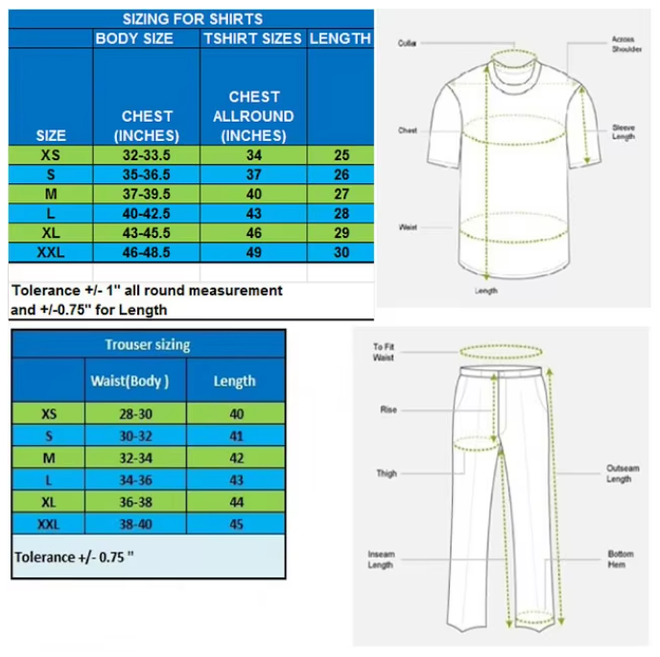 Custom Eco Friendly Durable Cricket Jersey Set