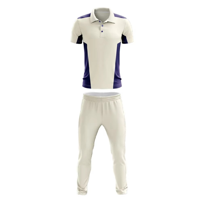 Light Weight Breathable Quick Dry Summer Sports Wear Cricket Uniform Set