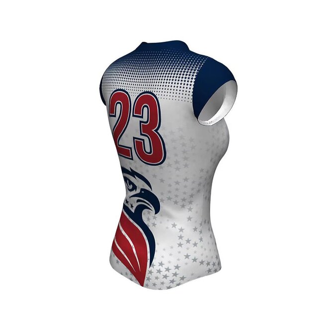 Womens Sleeveless Volleyball Jersey