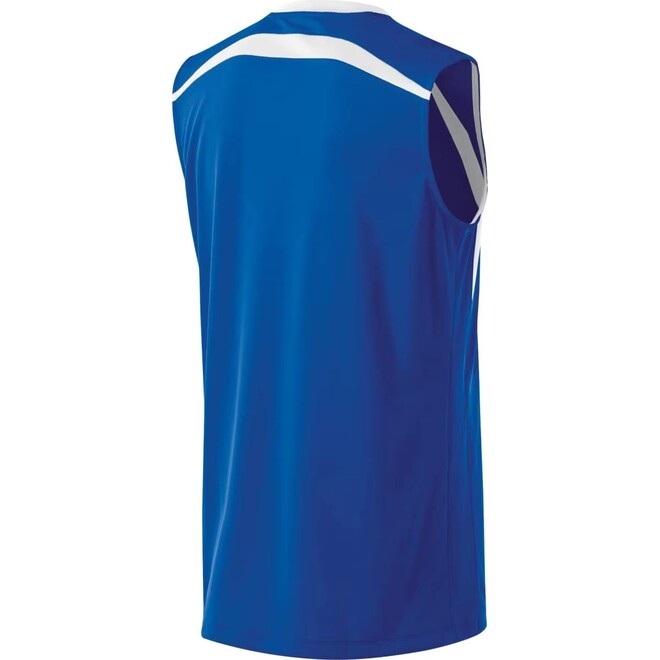 Mens Sleeveless Sport Training V Neck Volleyball Shirt