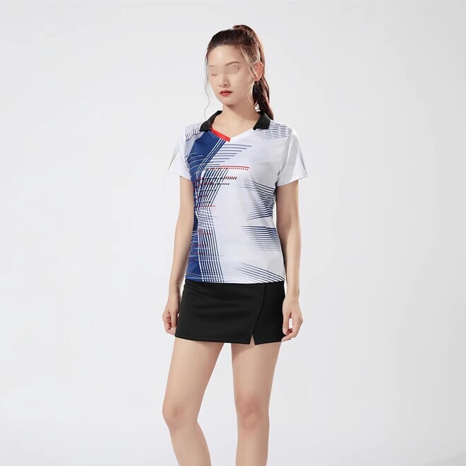 Sports Wear Polyester Couple Tennis Shirt Couple Sets