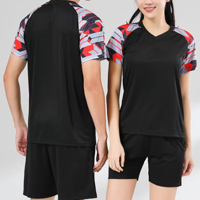 Quick Dry Men Women Tennis Jersey Couple Sets