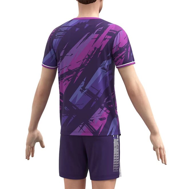 Mens Dry Quick Moisture Wicking Jersey Shirt Set