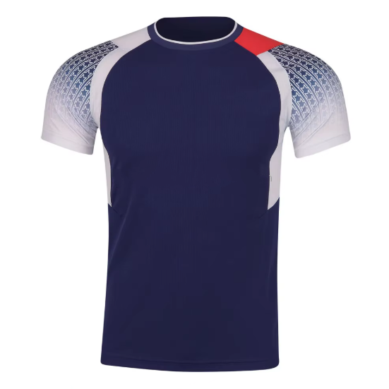 Sportswear O Neck Badminton Jersey and Short Set