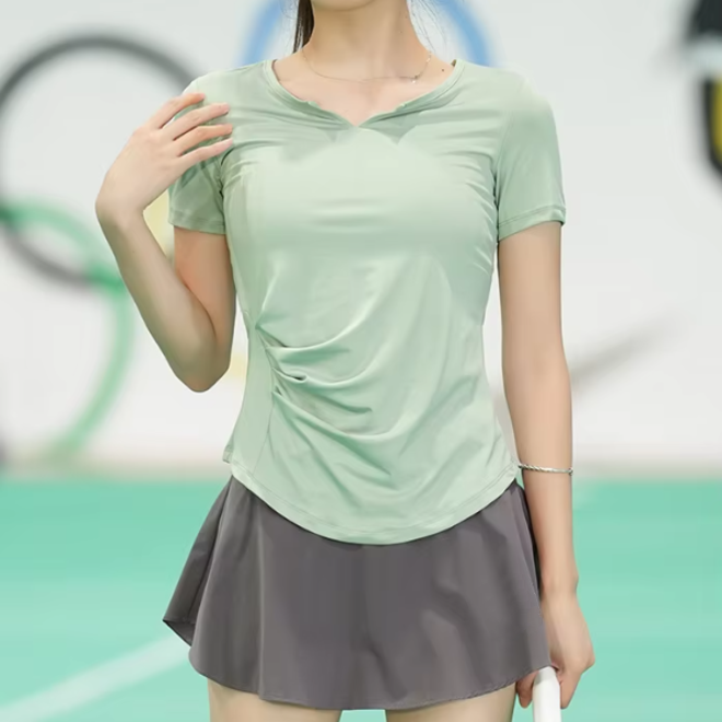 Breathable Quick Dry Badminton Jersey Skirt Set