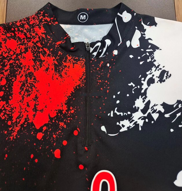One Quarters Zipper Bowling Jersey