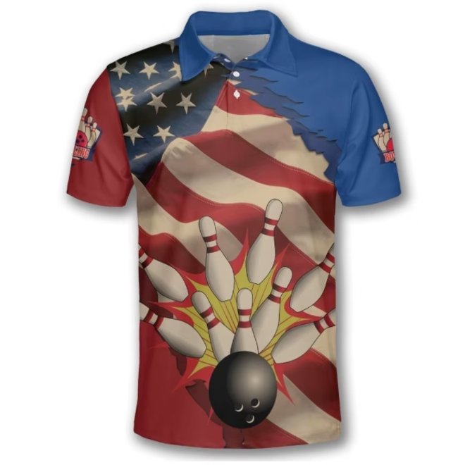 Anti Wrinkle Bowling Jersey