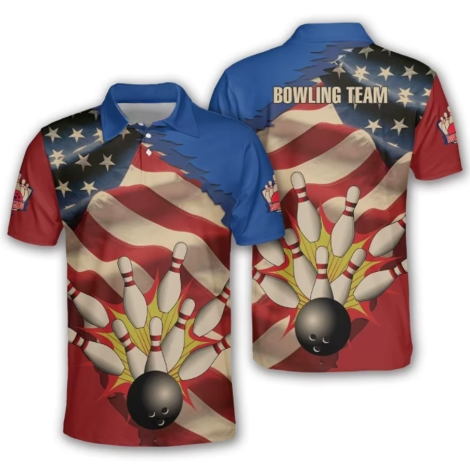 Anti Wrinkle Bowling Jersey