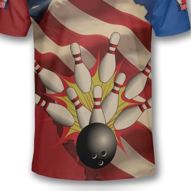 Anti Wrinkle Bowling Jersey