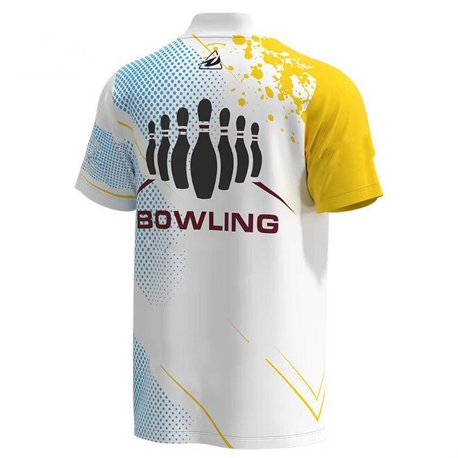Mens Sport Wear Bowling Jersey