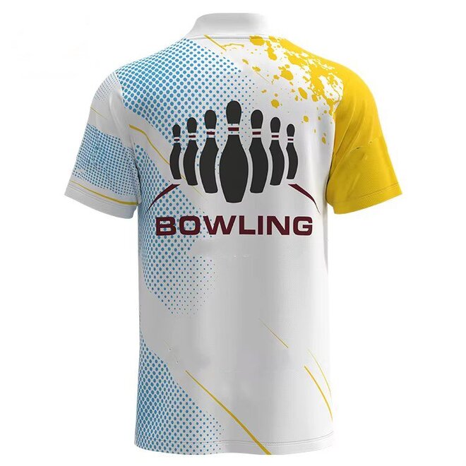 Mens Sport Wear Bowling Jersey